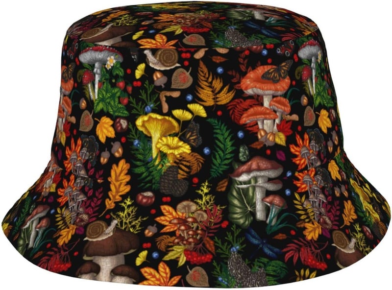 JIEKENMO Bucket Hats Fashion Sun Cap Packable Outdoor Fisherman Hat for Women and Men - Image 1